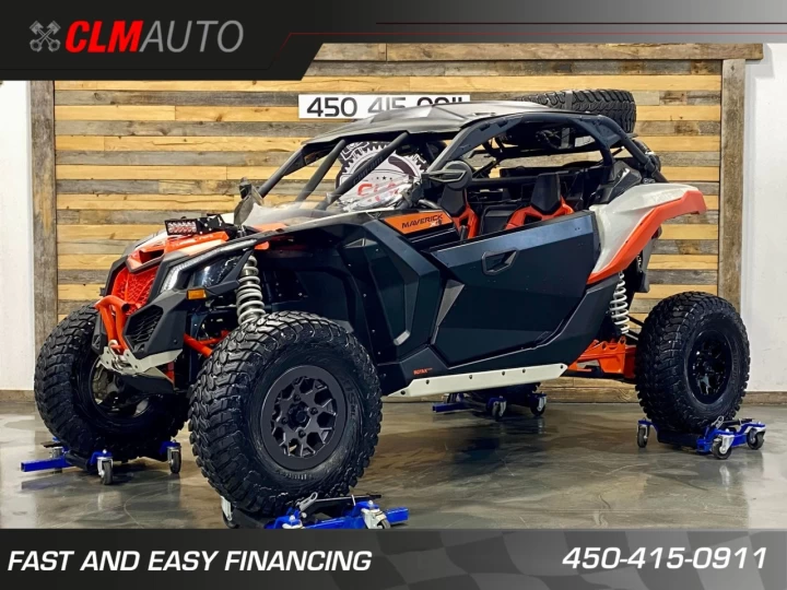 2022 BRP CAN-AM MAVERICK X3 X-RC TURBO RR 200 H.P + D.P.S + 4X4 / 64 POUCES 