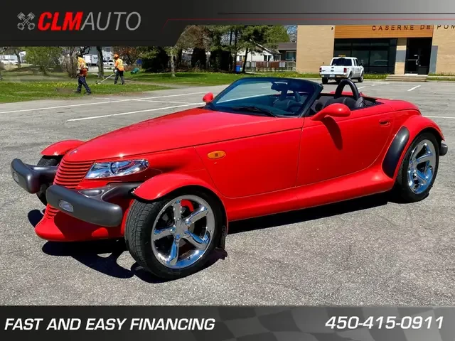PLYMOUTH PROWLER CONVERTIBLE / HOT ROD / 15211 miles / A1  1999